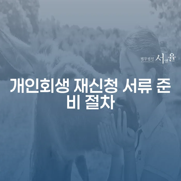 개인회생 재신청 서류 준비 절차, 어떻게 준비해야 할까요?